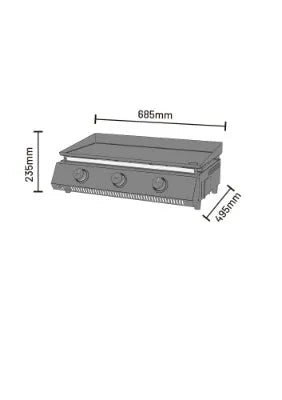 Cozze G - 700 Plancha Grill | 90525 - BBQs & Grills