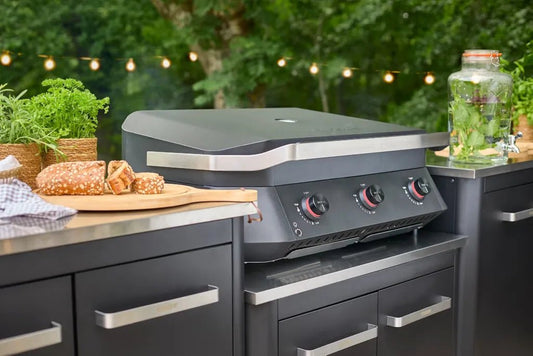 Cozze Outdoor Kitchen 90 Low Cabinet for BBQ | 90536 - Outdoor Kitchens