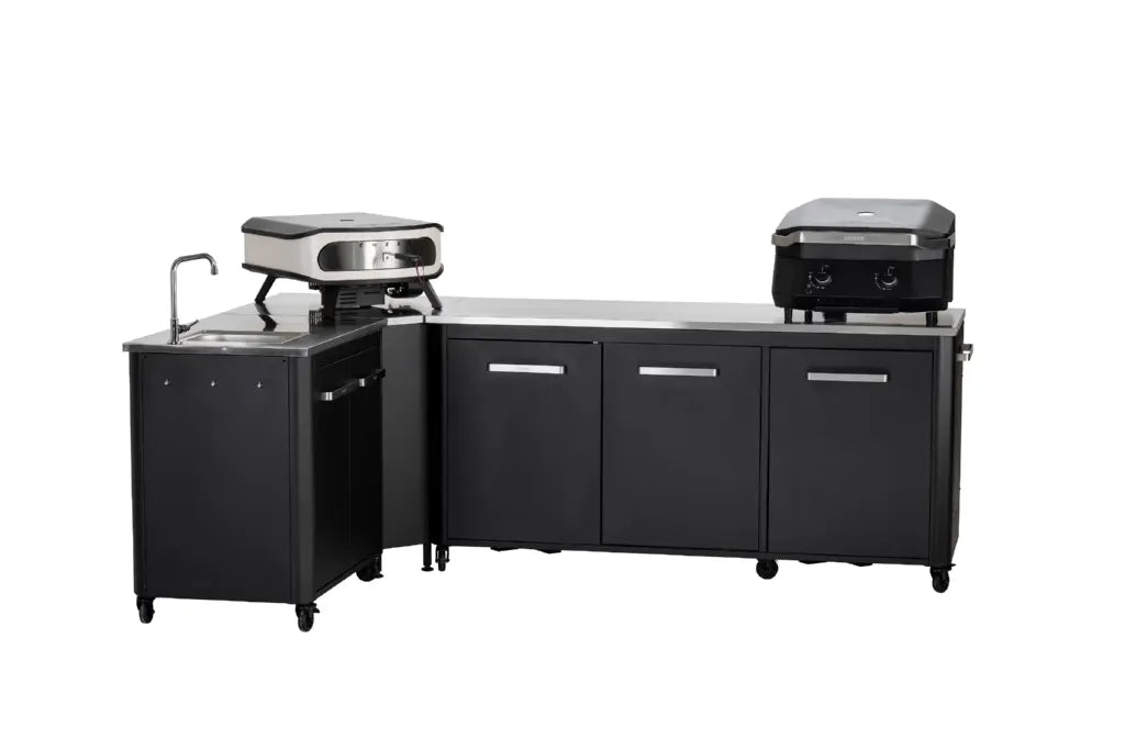 Cozze Outdoor Kitchen 90 with Sink | 90529 - Outdoor Kitchens