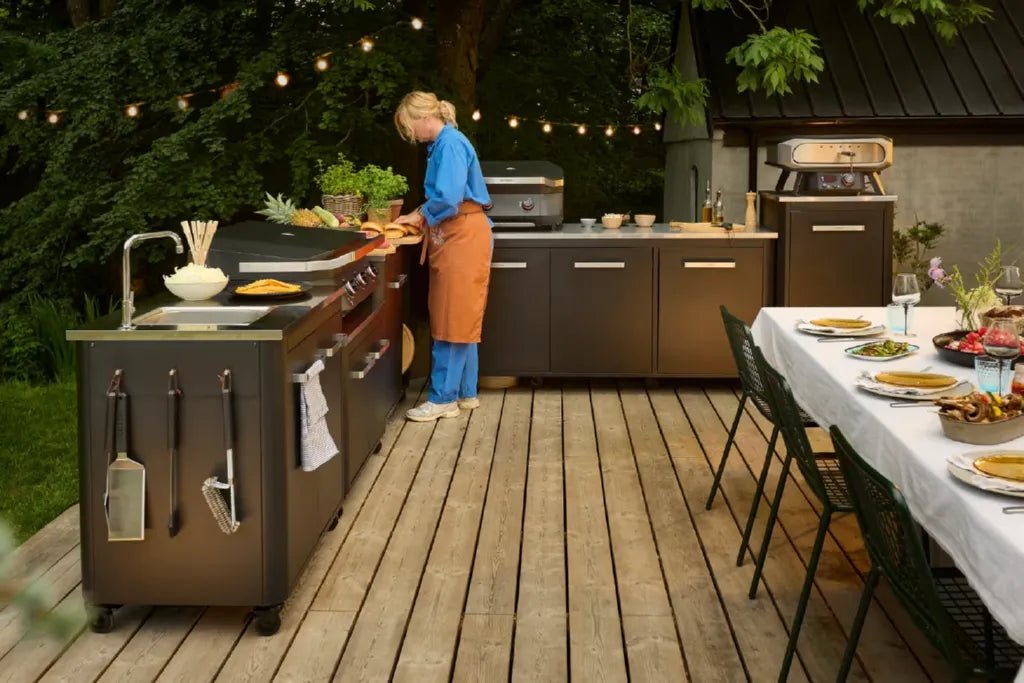 Cozze Outdoor Kitchen 90 with Sink | 90529 - Outdoor Kitchens