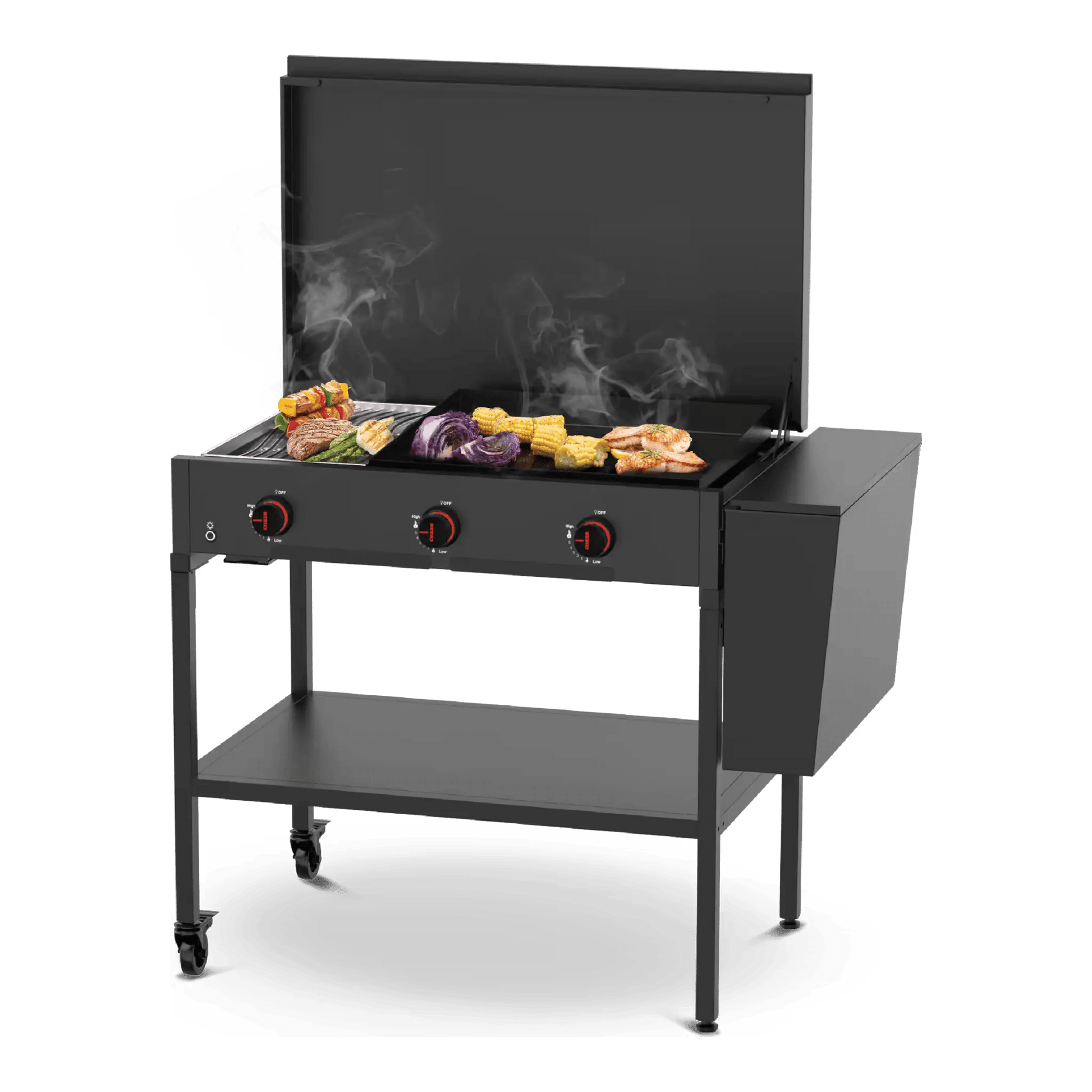 Cozze Smash & Sear Grill 900 – Grill & Trolley Package | 90200-60