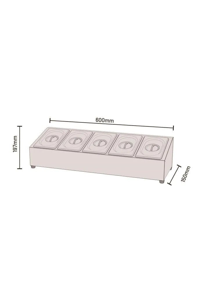 Cozze Topping Station for Outdoor Kitchens | 90325 - Outdoor Kitchens