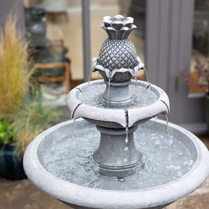 Easy Fountain Angelica Tiered Fountain Solar Water Feature | S45321 (Copy) - Water Features - S45322 - GardenHearth