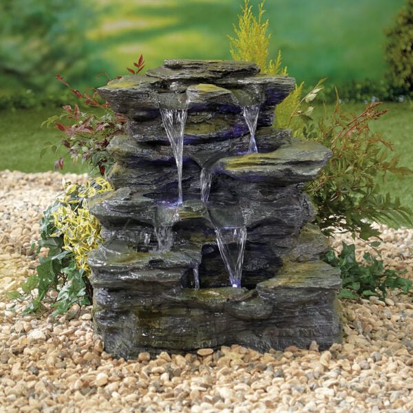 Easy Fountain Como Springs Water Feature | 4664L - Water Features - 4664L - GardenHearth