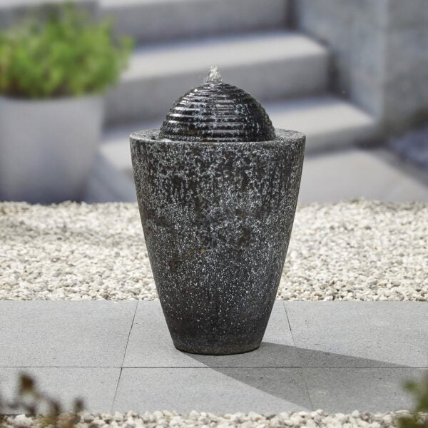 Easy Fountain Dappled Column Water Feature | 44015 - Water Features - 44015 - GardenHearth