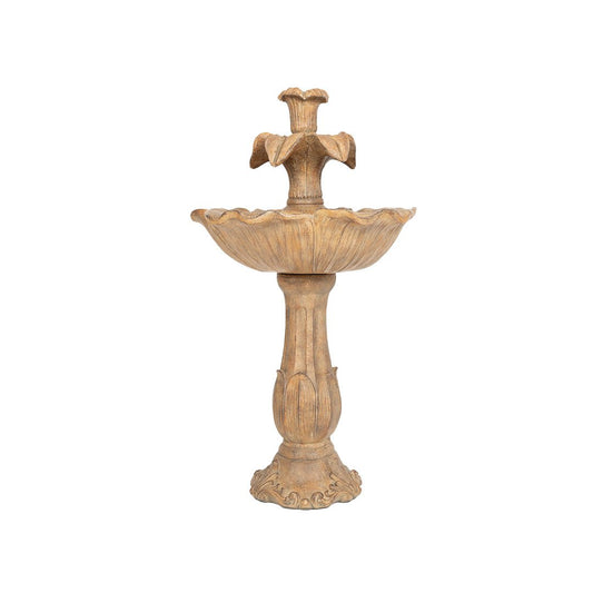 Easy Fountain Emily Tiered Fountain Solar Water Feature | S45321 - Water Features - S45321 - GardenHearth