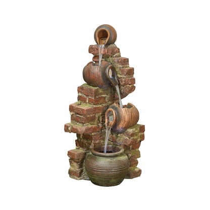 Easy Fountain Flowing Jugs Water Feature | 45134L - Water Features - 45134L - GardenHearth