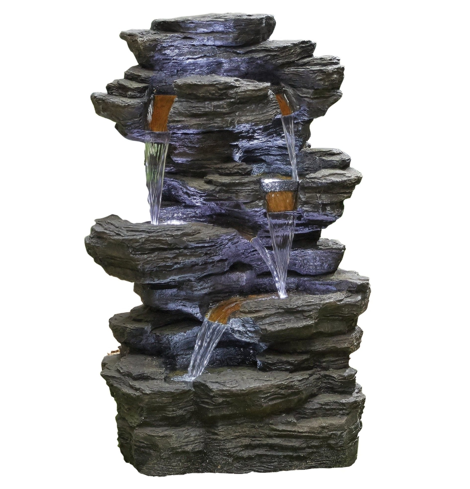 Easy Fountain Hinoki Springs Water Feature | 45235L - Water Features - 45235L - GardenHearth