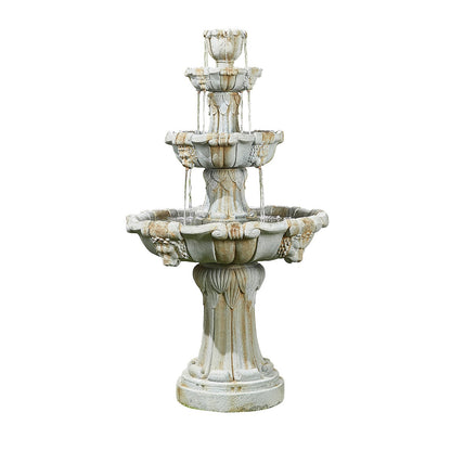 Easy Fountain Lioness Fountain Water Feature | 44001 - Water Features - 44001 - GardenHearth