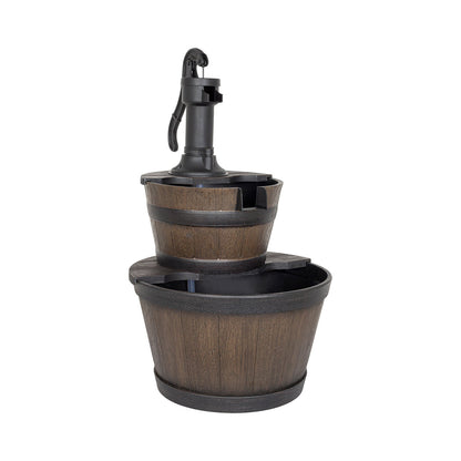 Easy Fountain Whiskey Bowls Water Feature | 44025 - Water Features - 44025 - GardenHearth