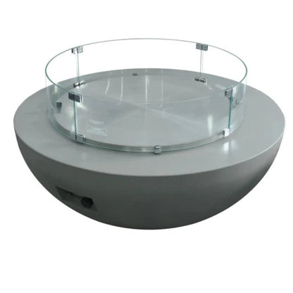 Elementi Lunar Bowl Fire Table – Light Grey | OFG101