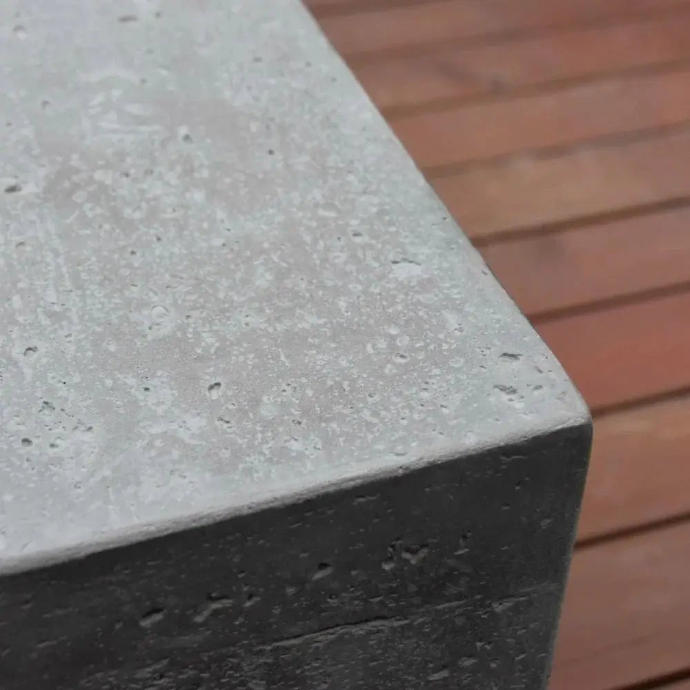 Elementi Manhattan Gas Fire Table – Light Grey | OFG103LG