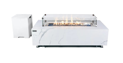 Elementi Plus Carrara Fire Table – 16 kW | OFP121BW