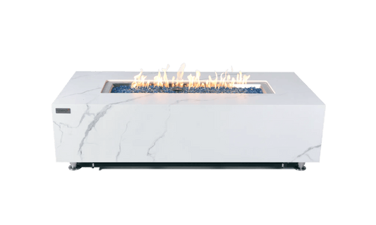 Elementi Plus Carrara Fire Table – 16 kW | OFP121BW