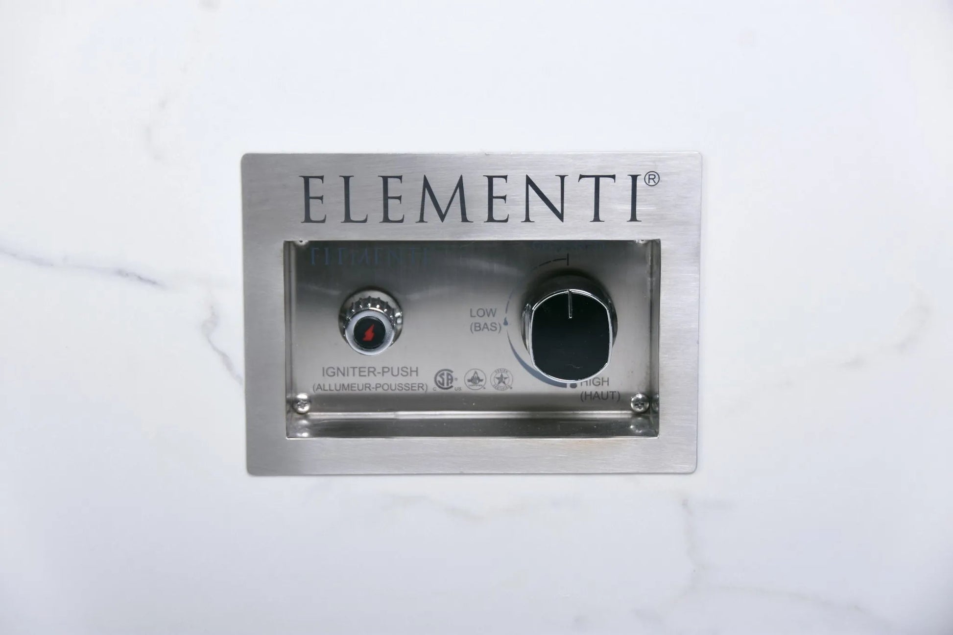 Elementi Plus Carrara Fire Table – 16 kW | OFP121BW