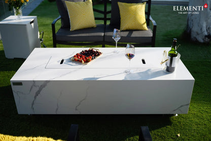 Elementi Plus Carrara Fire Table – 16 kW | OFP121BW