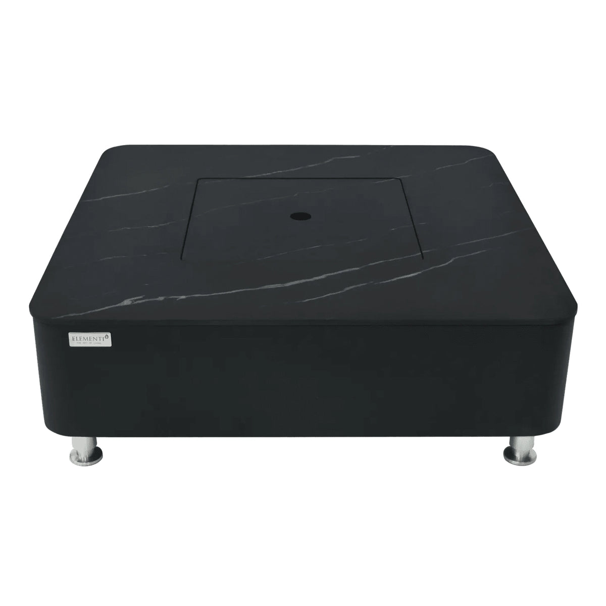 Elementi Plus Copenhagen Porcelain Top Fire Table – 16 kW | OFP101BB