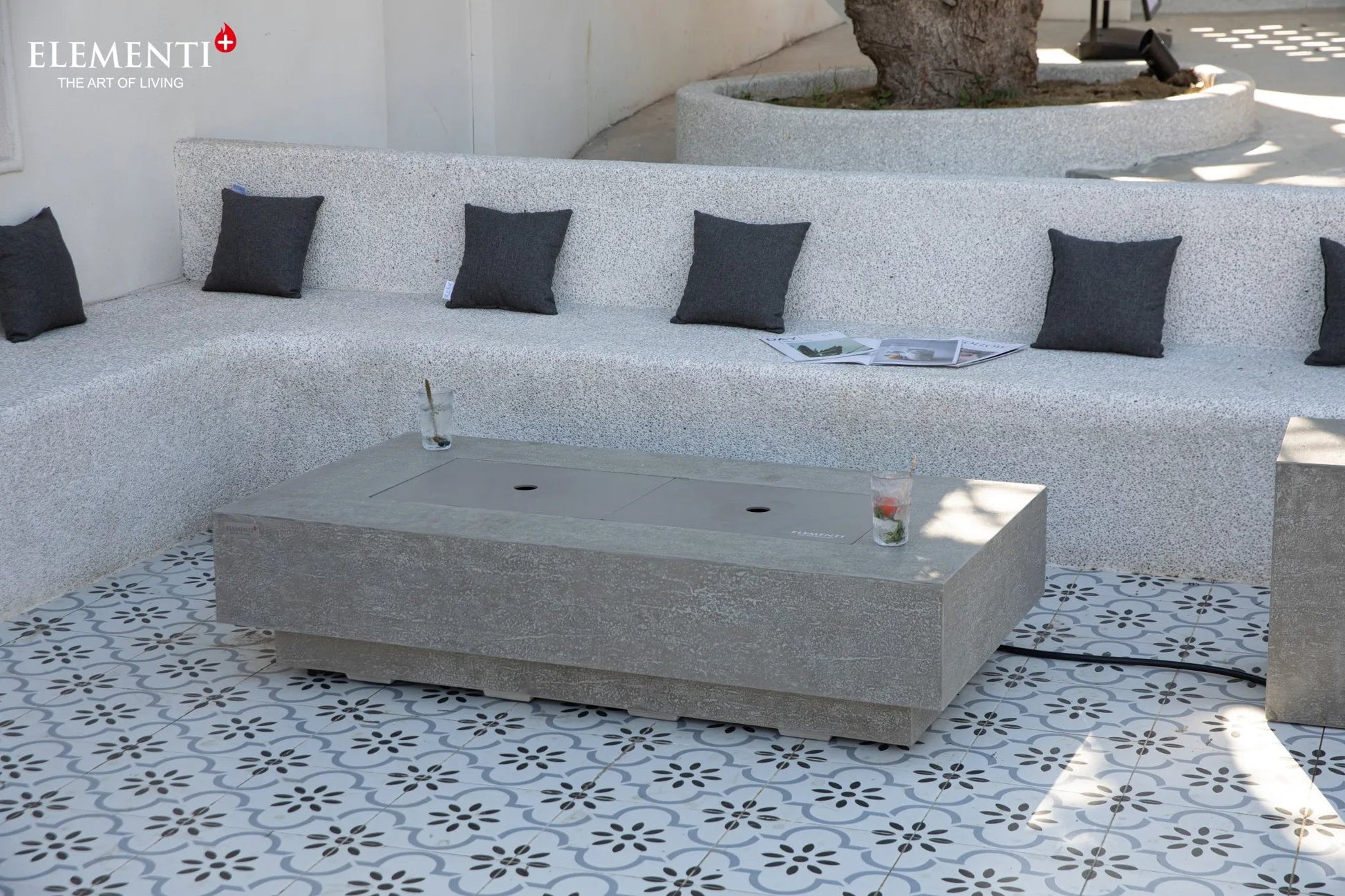 Elementi Plus Riviera Fire Table – 16 kW | OFG415LG