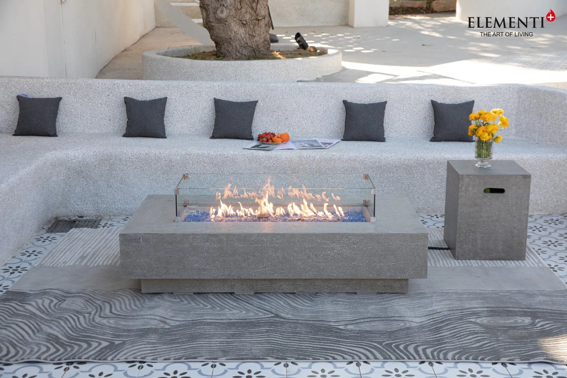 Elementi Plus Riviera Fire Table – 16 kW | OFG415LG