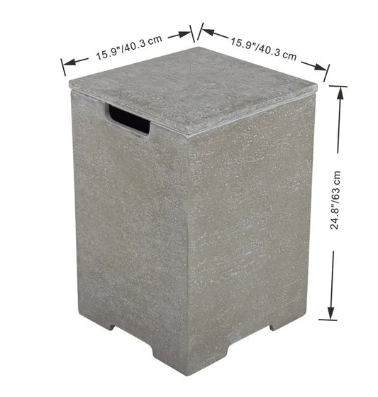 Elementi Plus Tank Cover – Light Grey | ONB406LG