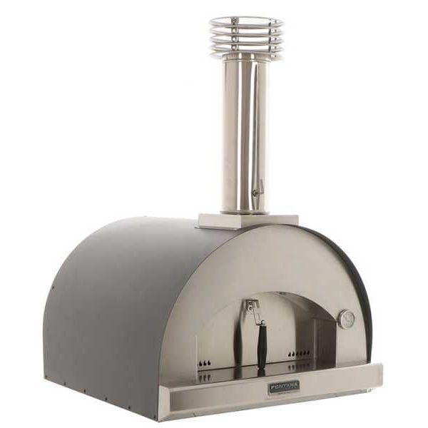 Fontana Margherita Anthracite Build In Wood - Fired Pizza Oven | PF - MRLASC - Wood Pizza Oven