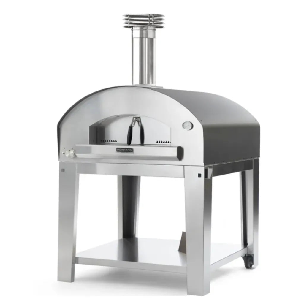Fontana Margherita Pizza Oven Stand – Stainless Steel | MAGCOR - Accessories