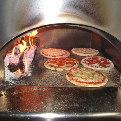 Fontana Margherita Rosso Countertop Dual Fuel Pizza Oven | PF - MRGRSC - Pizza Ovens