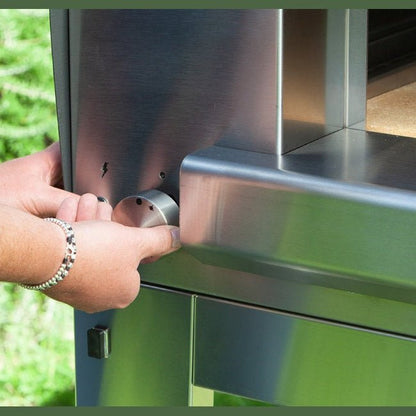 Fontana Marinara Anthracite Countertop Dual Fuel Pizza Oven | PF - MAGASC - Pizza Ovens