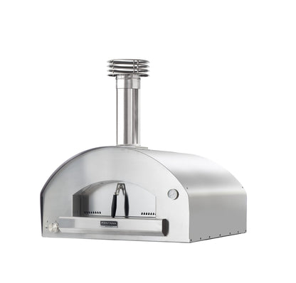 Fontana Marinara Stainless Steel Countertop Dual Fuel Pizza Oven | PF - MAGI - G - UE - Pizza Ovens - PF - MAGI - G - UE - GardenHearth