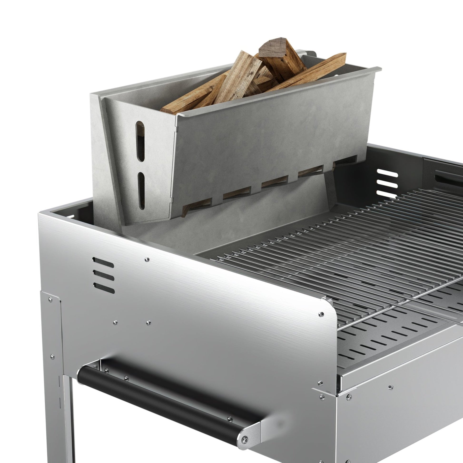 Fontana Tirreno Barbecue with Rotisseire | TIRRENO - BBQ's Wood & Charcoal - TIRRENO - GardenHearth