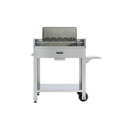 Fontana Tirreno Barbecue with Rotisseire | TIRRENO - BBQ's Wood & Charcoal - TIRRENO - GardenHearth