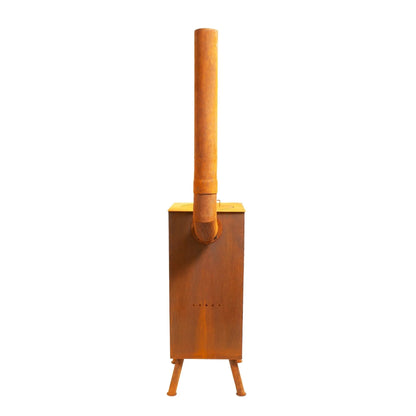 BonFeu Boncarré Outdoor Fireplace Corten Steel 3503R