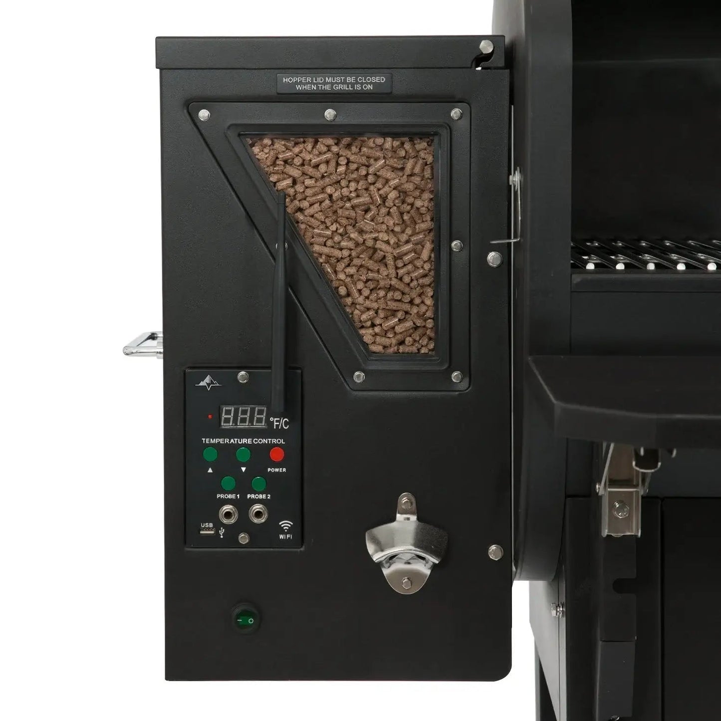 GMG LEDGE PRIME PLUS WiFi Pellet Grill Smoker (Black or Stainless Steel)