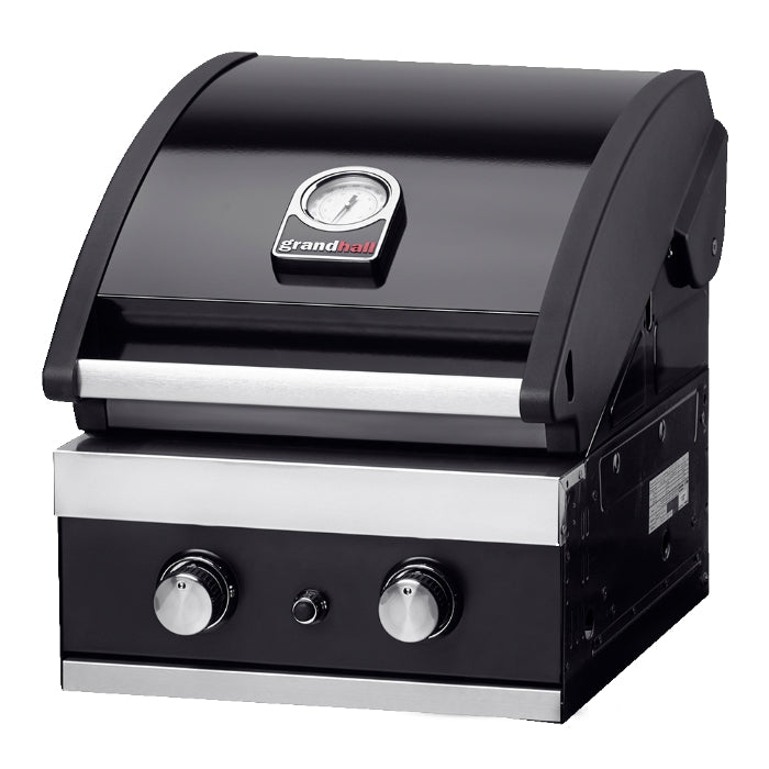 Grandhall Classic G2 Built In Gas BBQ | K02000232A - Gas BBQs - K02000232A - GardenHearth