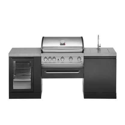 GrandPro 205 Outdoor Kitchen Elite Grill G5 | G205EG53FS - Outdoor Kitchens - G205EG53FS - GardenHearth