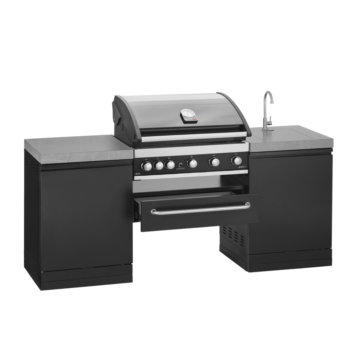 GrandPro 205 Outdoor Kitchen Elite Grill G5 | G205EG53NS - Outdoor Kitchens - G205EG53NS - GardenHearth