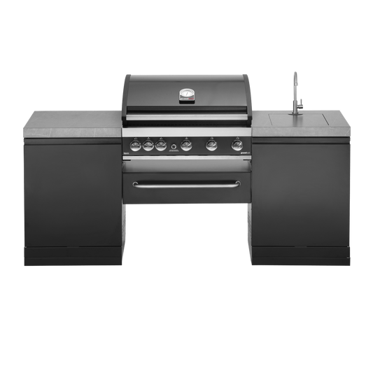 GrandPro 205 Outdoor Kitchen Maxim Grill G5 with Sink | G205MG53NS - Outdoor Kitchens - G205MG53NS - GardenHearth