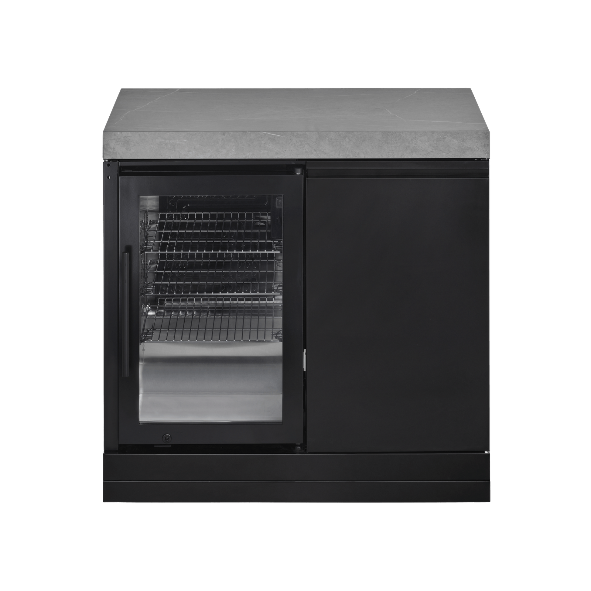 GrandPro 215 Crossray Grill 4B Outdoor Kitchen with Fridge and Sink | G215TC43FS - Outdoor Kitchens - G215TC43FS - GardenHearth