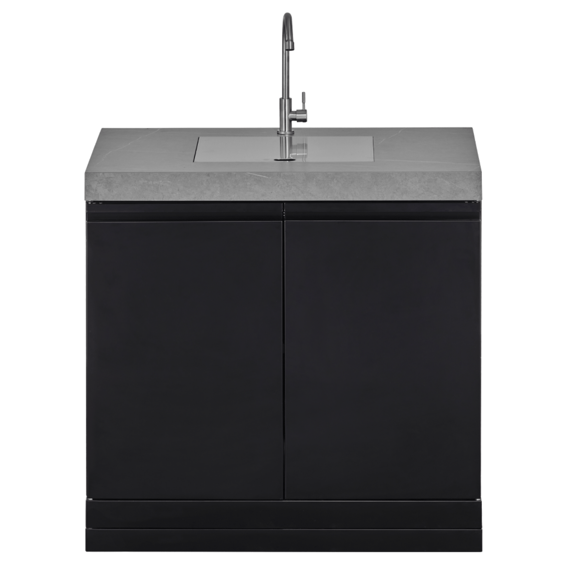 GrandPro 274 Maxim G5 Outdoor Kitchen with Fridge + Sink Waterfall Edition | G274MG53FS - Outdoor Kitchens - G274MG53FS - GardenHearth