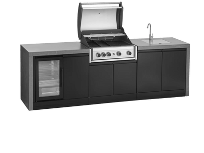 Grandpro 274 Series Pro Elite WATERFALL FRIDGE + SINK | G274PE43FS - Outdoor Kitchens