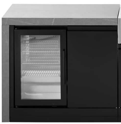 GrandPro 451 Series L - SHAPE Premium G4 Plus WATERFALL Fridge Sink | G451G4P3FS - Outdoor Kitchens - G451G4P3FS - GardenHearth