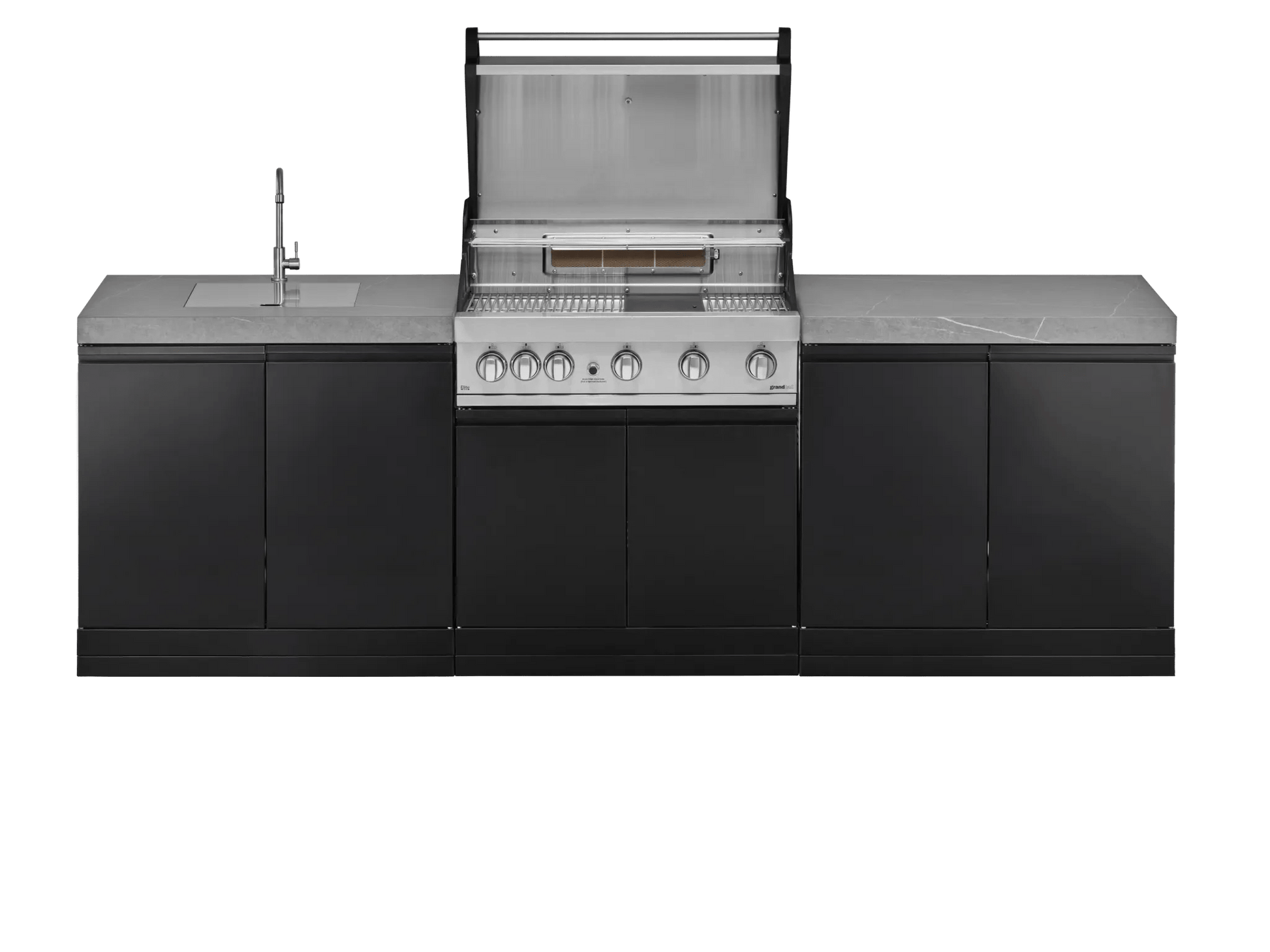 GrandPro Outdoor Kitchen 262 Series Pro Elite 4 SINK | G262PE4NS - Outdoor Kitchens
