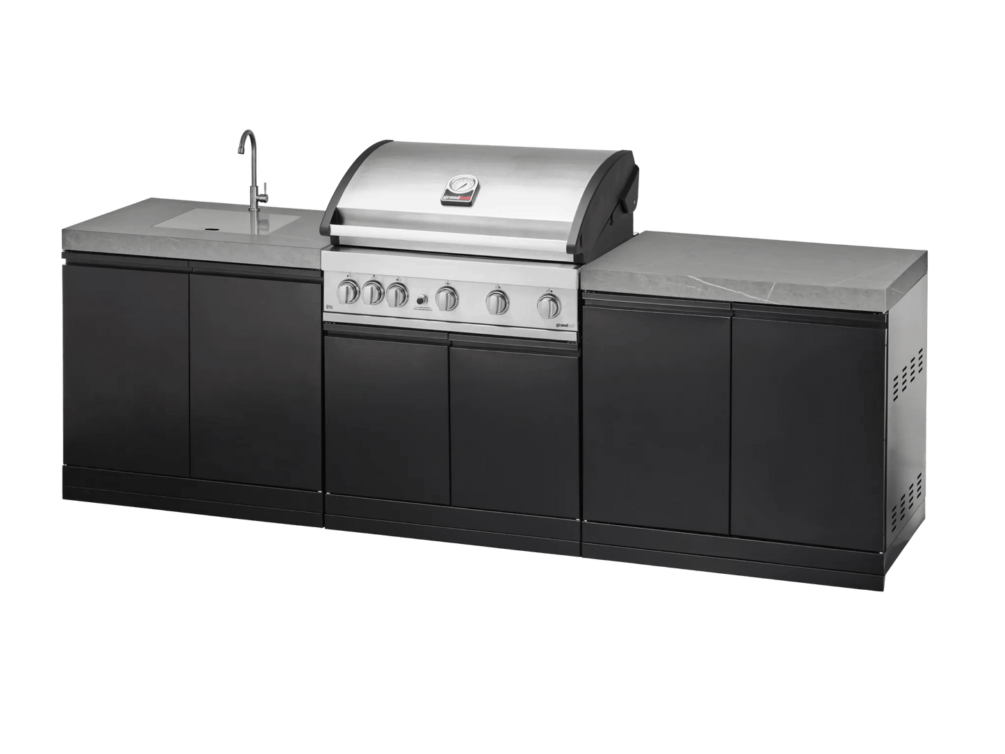 GrandPro Outdoor Kitchen 262 Series Pro Elite 4 SINK | G262PE4NS - Outdoor Kitchens