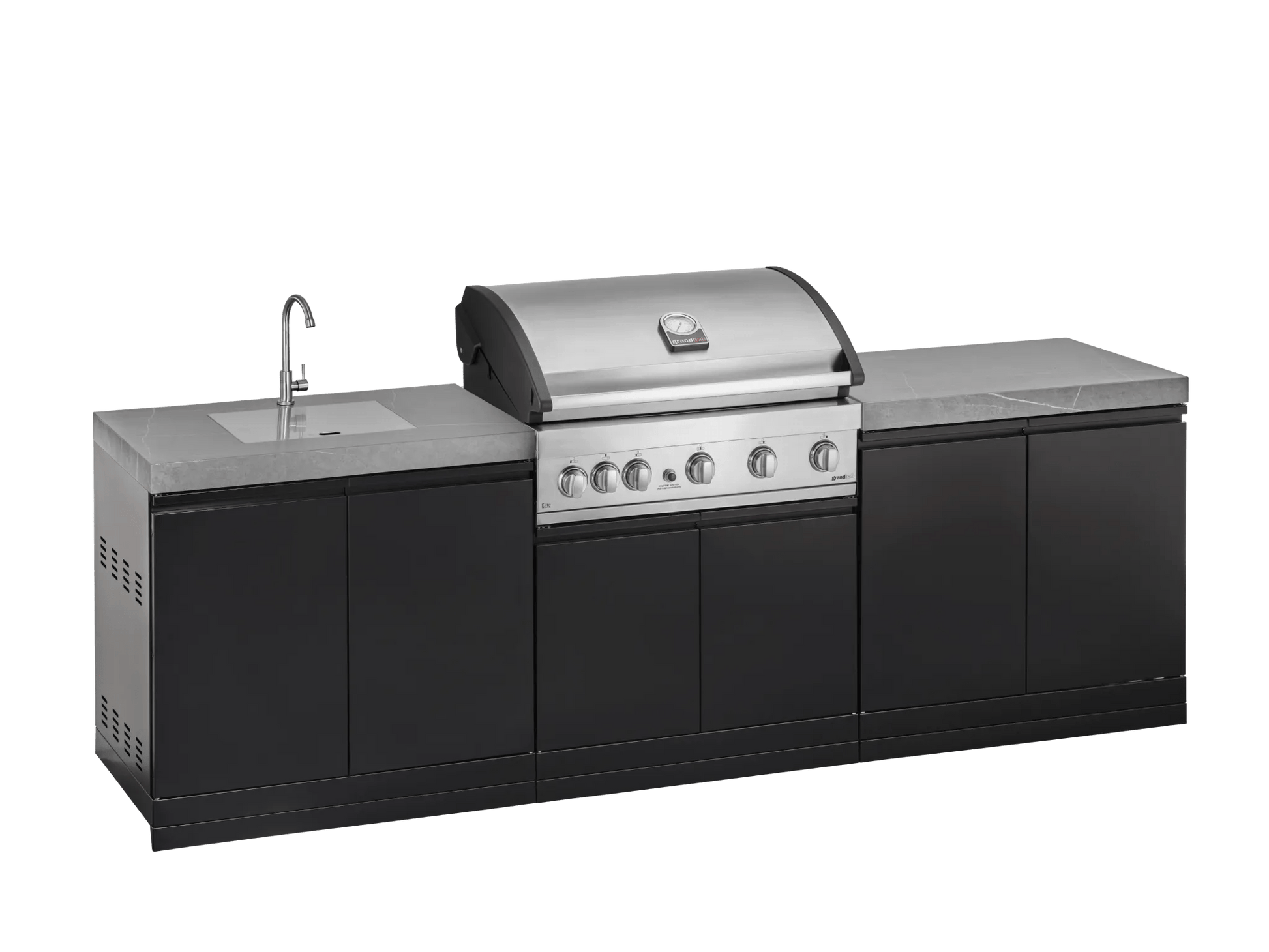 GrandPro Outdoor Kitchen 262 Series Pro Elite 4 SINK | G262PE4NS - Outdoor Kitchens