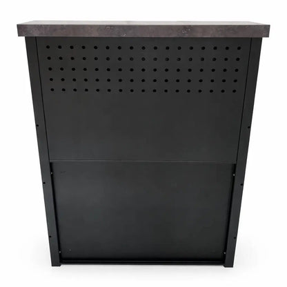 GRLLR back bar wall for Cooler, Sink, Extension, Stove and Storage units | GR‑25‑BU‑1 - Outdoor Kitchens