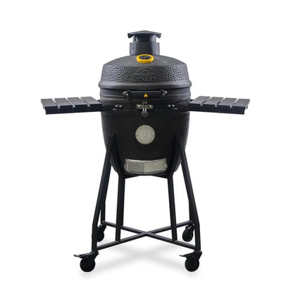 GRLLR Ember Classic 18 inch | Matte Black including Trolley | GR - 24 - EMB - 18 - CB - Kamado's - GR - 24 - EMB - 18 - CB - GardenHearth