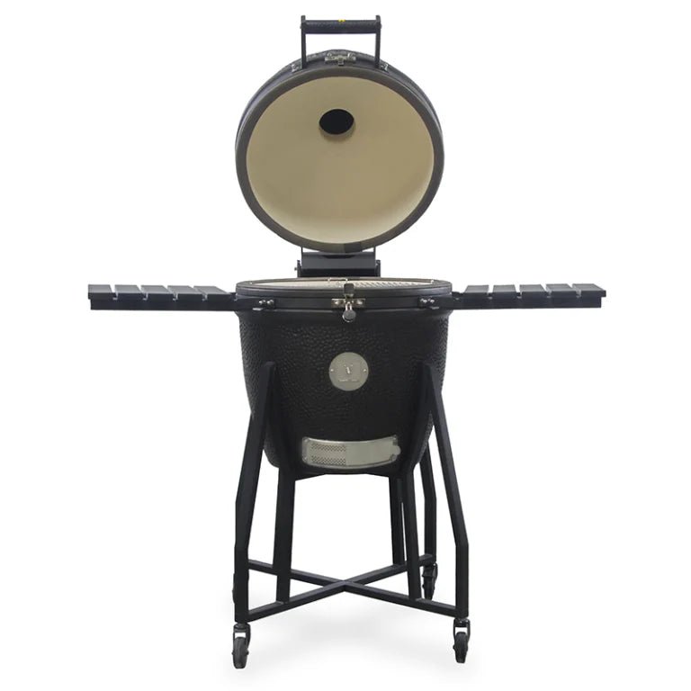 GRLLR Ember Classic 22 inch | Matte Black including Trolley | GR - 24 - EMB - 22 - CB - Kamado's - GR - 24 - EMB - 22 - CB - GardenHearth