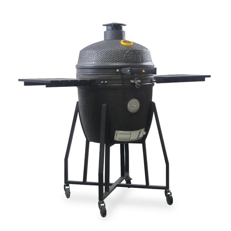 GRLLR Ember Classic 22 inch | Matte Black including Trolley | GR - 24 - EMB - 22 - CB - Kamado's - GR - 24 - EMB - 22 - CB - GardenHearth