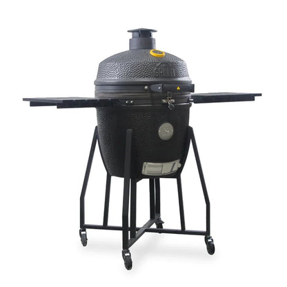 GRLLR Ember Classic 22 inch | Matte Black including Trolley | GR - 24 - EMB - 22 - CB - Kamado's - GR - 24 - EMB - 22 - CB - GardenHearth