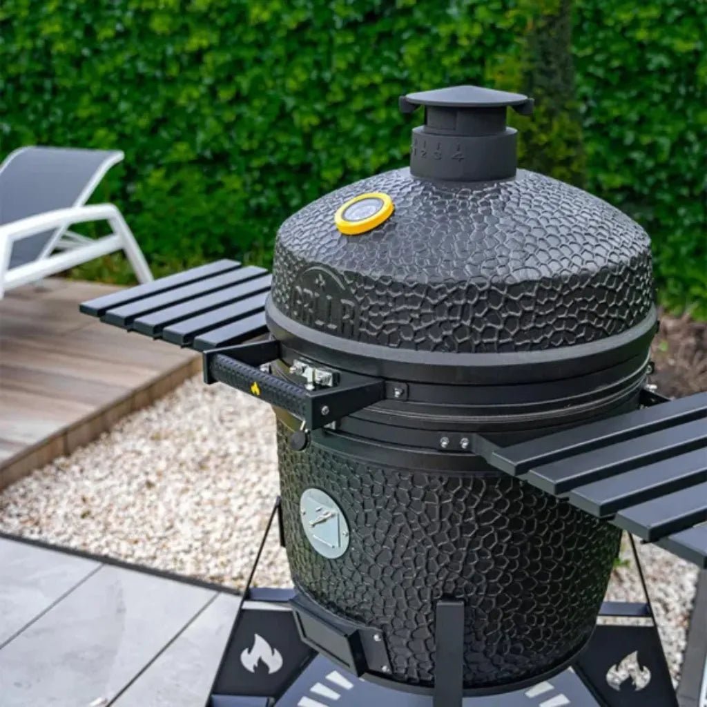 GRLLR Ember Pro Build - In – Charcoal Black 23 Inch | GR - 25 - EMB - PR - BI - BBQs & Grills